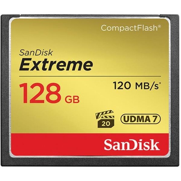 Sandisk SanDisk SDCFXS-128G-A46 Extreme CompactFlash 128GB SDCFXS-128G-A46